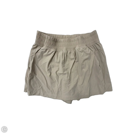 Athletic Skort By Old Navy In Tan, Size: M