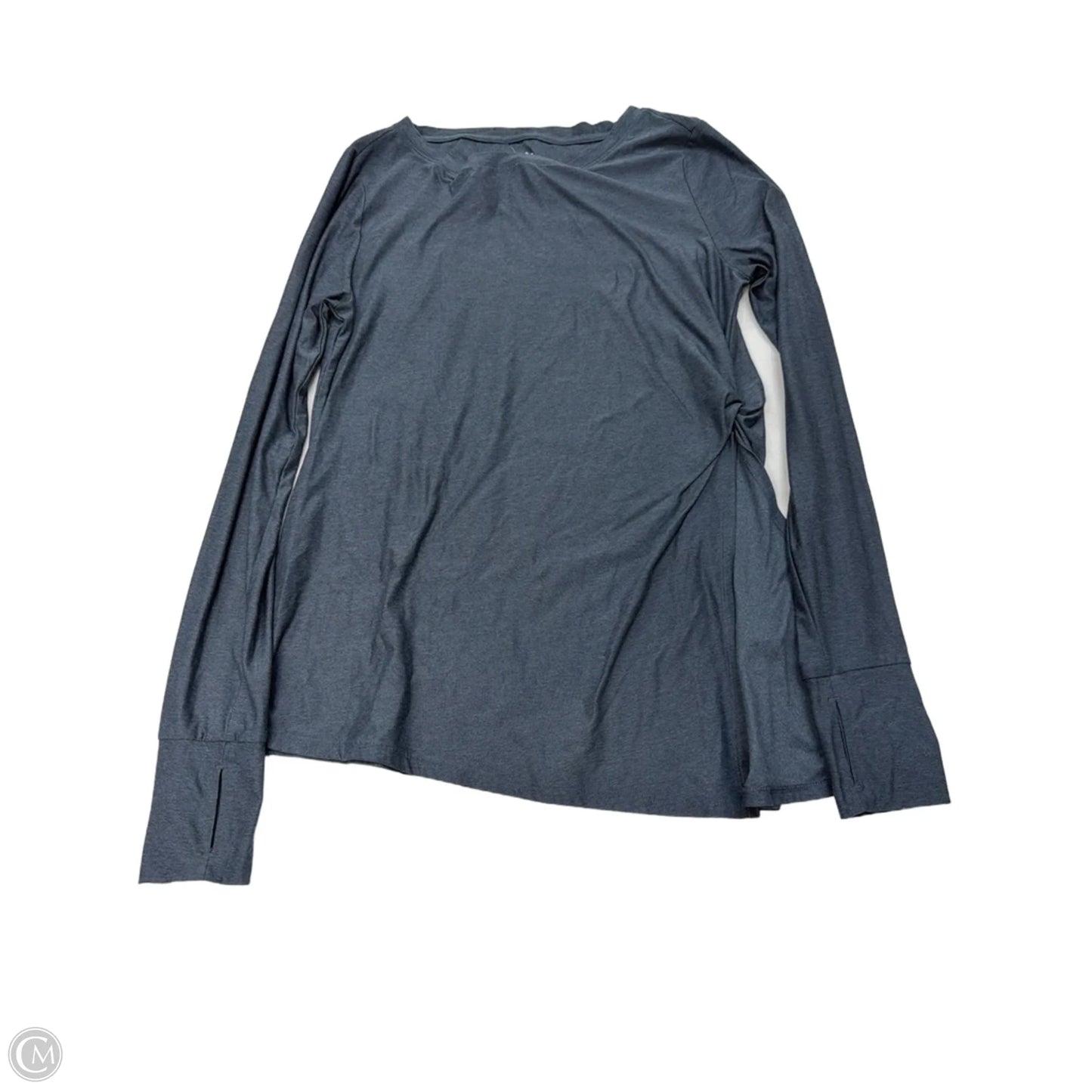 Athletic Top Long Sleeve Crewneck By Old Navy In Blue, Size: S