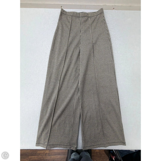Pants Wide Leg By Max Studio In Black & Cream, Size: Xs