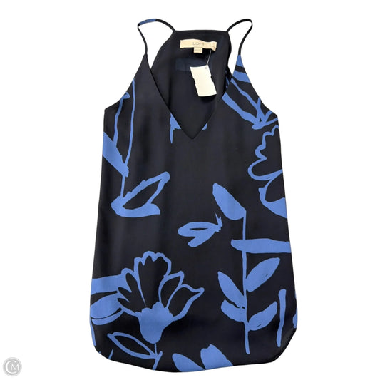 Top Sleeveless By Loft In Blue, Size: Xsp
