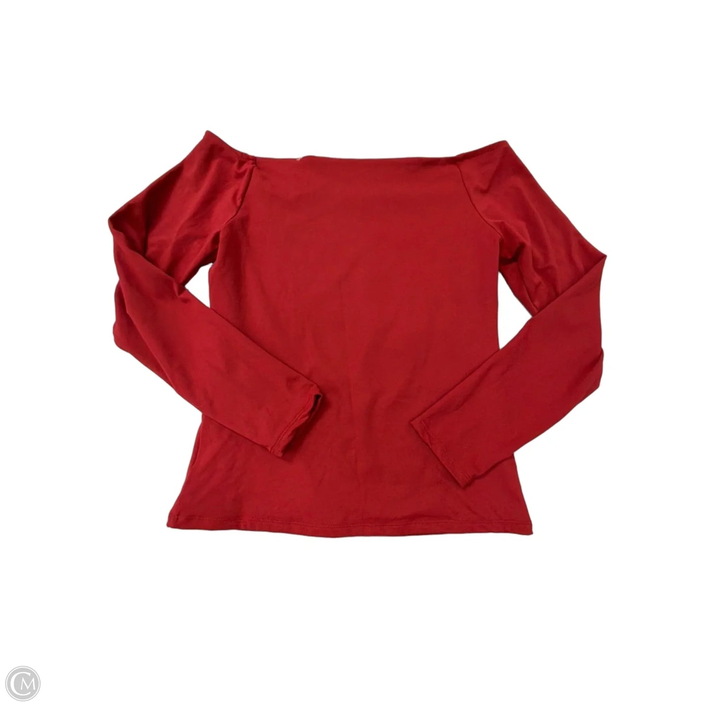 Top Long Sleeve By Old Navy In Red, Size: M