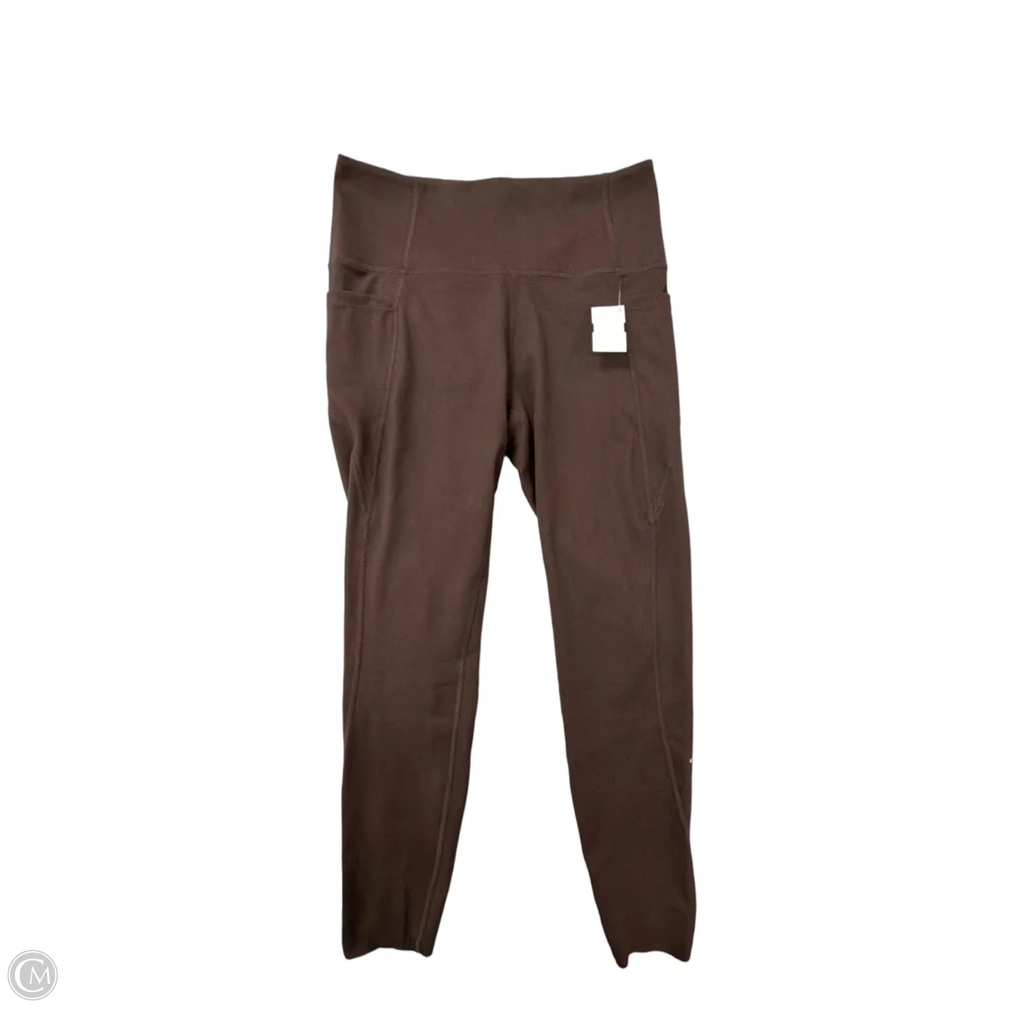 Athletic Leggings By Danskin In Brown, Size: M