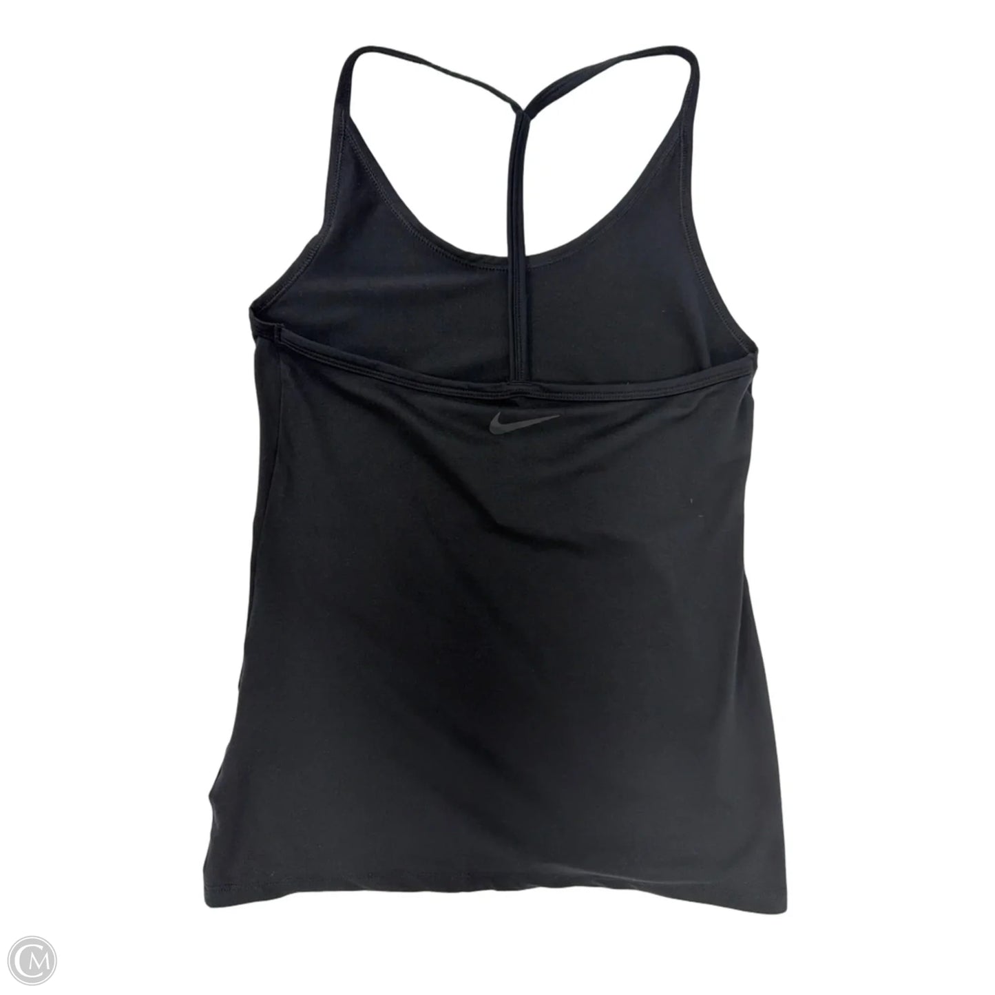 Athletic Tank Top By Nike Apparel In Black, Size: S
