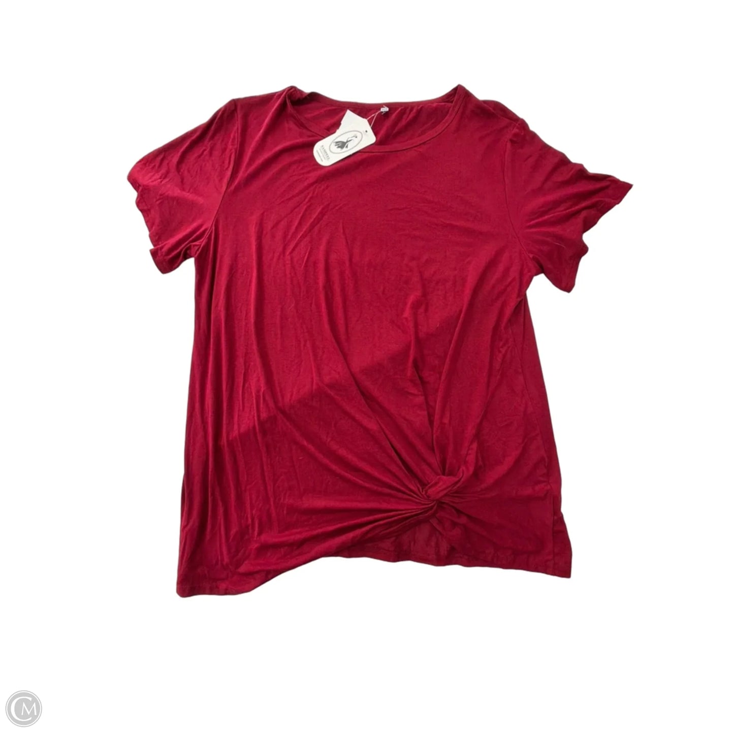 Top Short Sleeve By Clothes Mentor In Red, Size: 2x