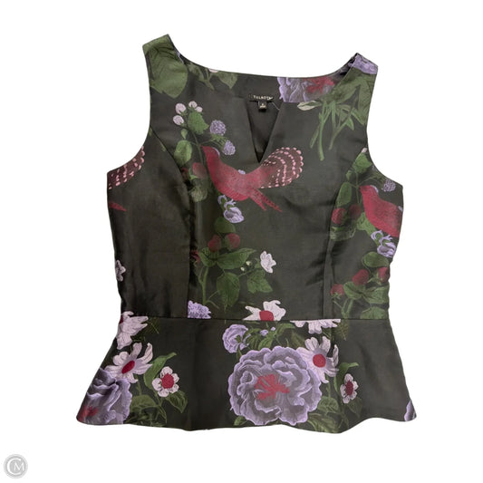 Top Sleeveless By Talbots In Multi-colored, Size: S