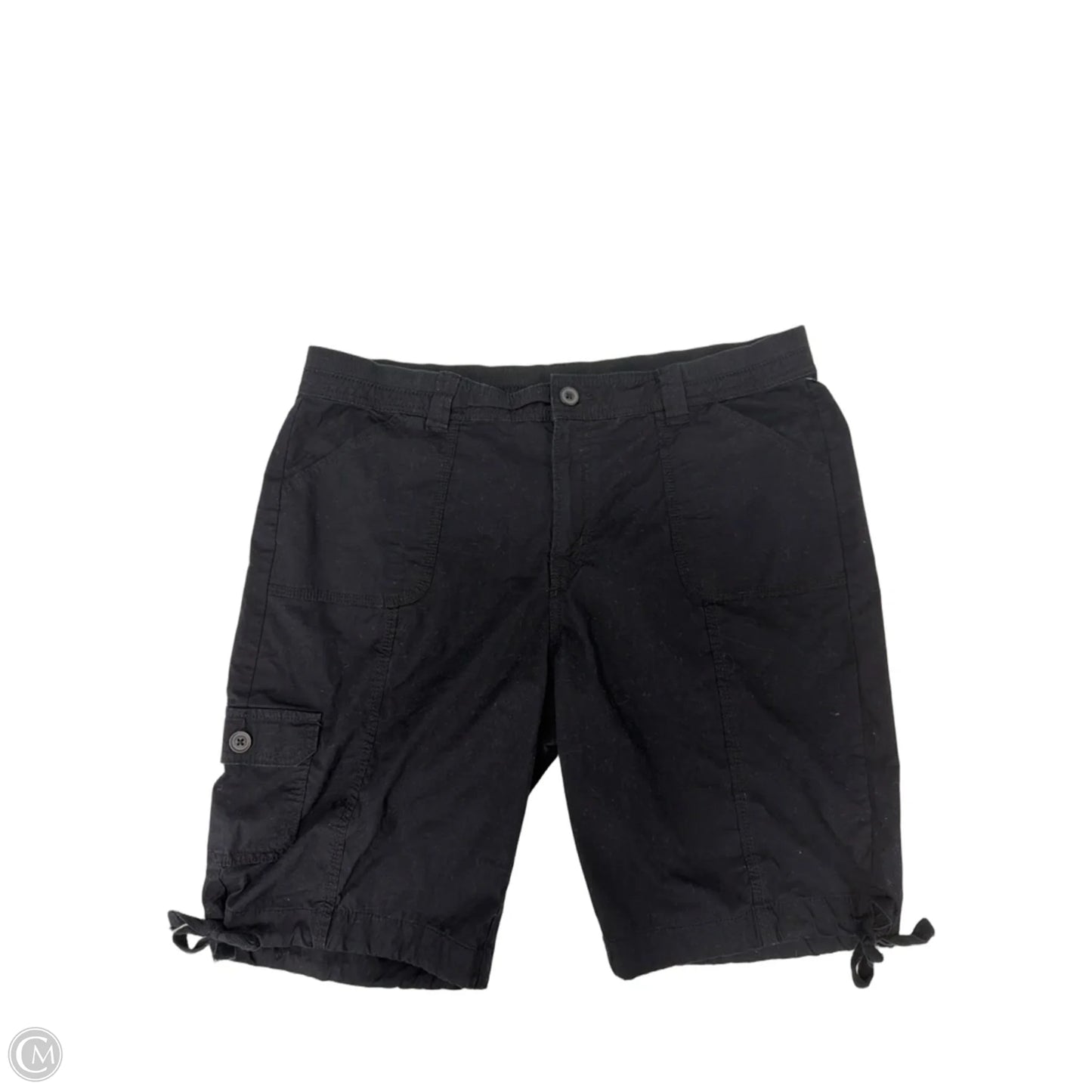 Shorts By St Johns Bay In Black, Size: 16