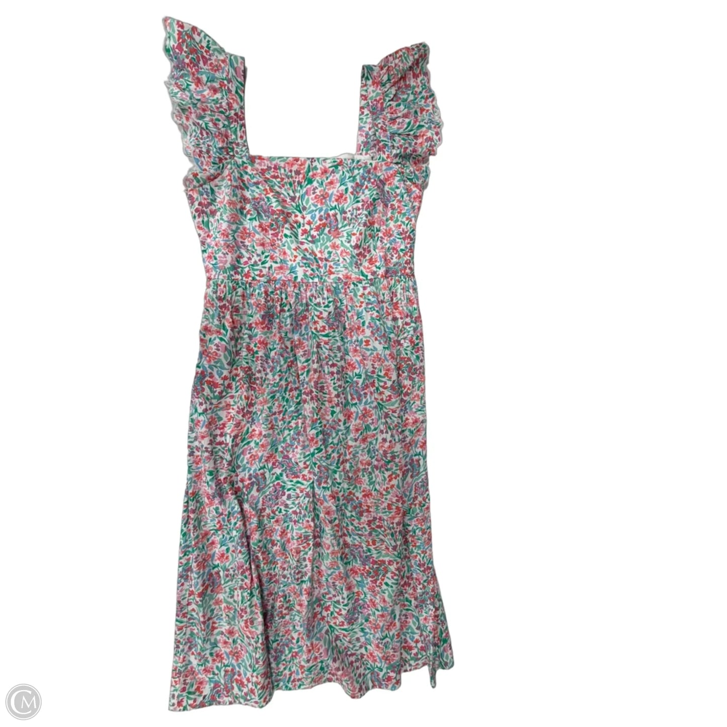 Dress Casual Maxi By J. Crew In Floral Print, Size: L