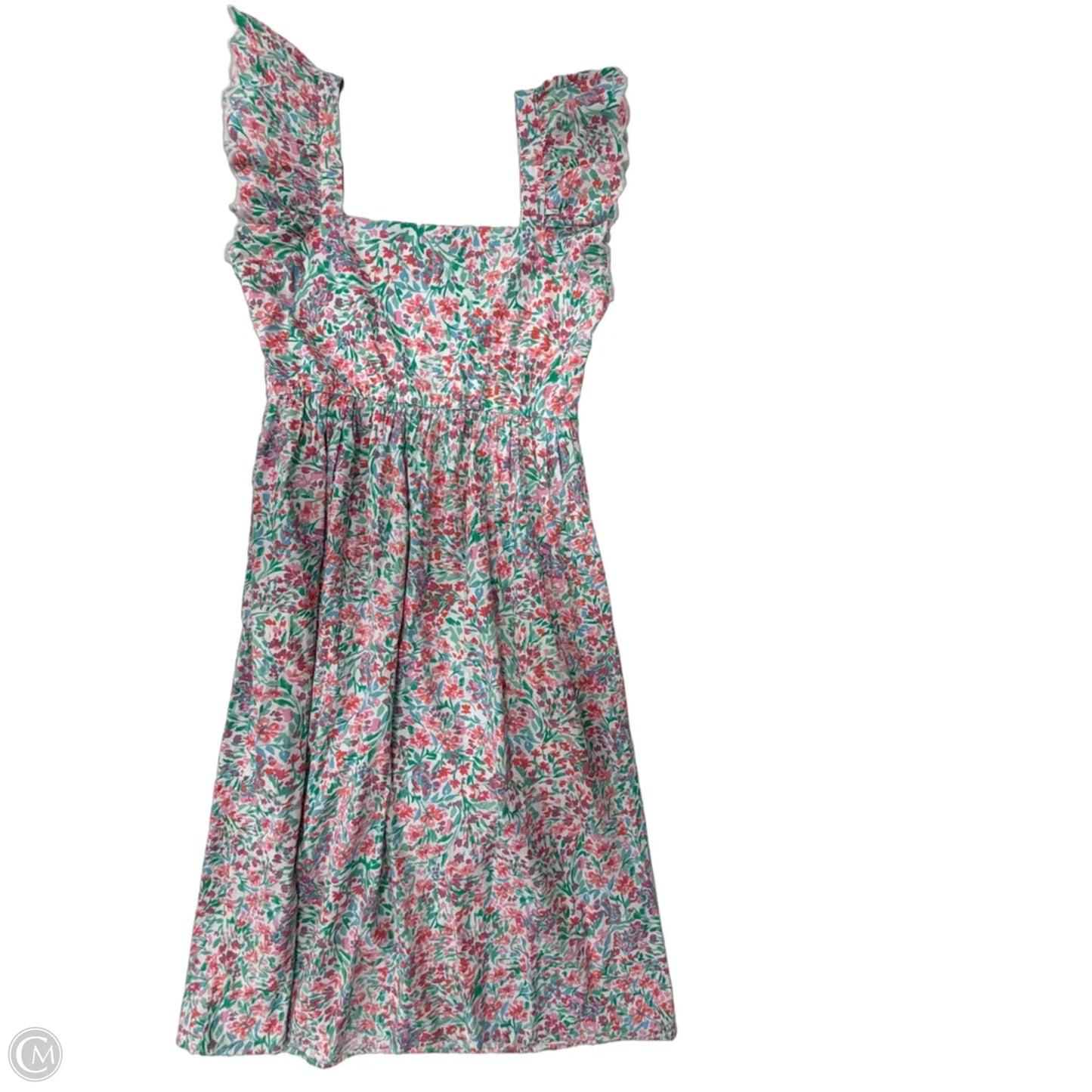 Dress Casual Maxi By J. Crew In Floral Print, Size: L