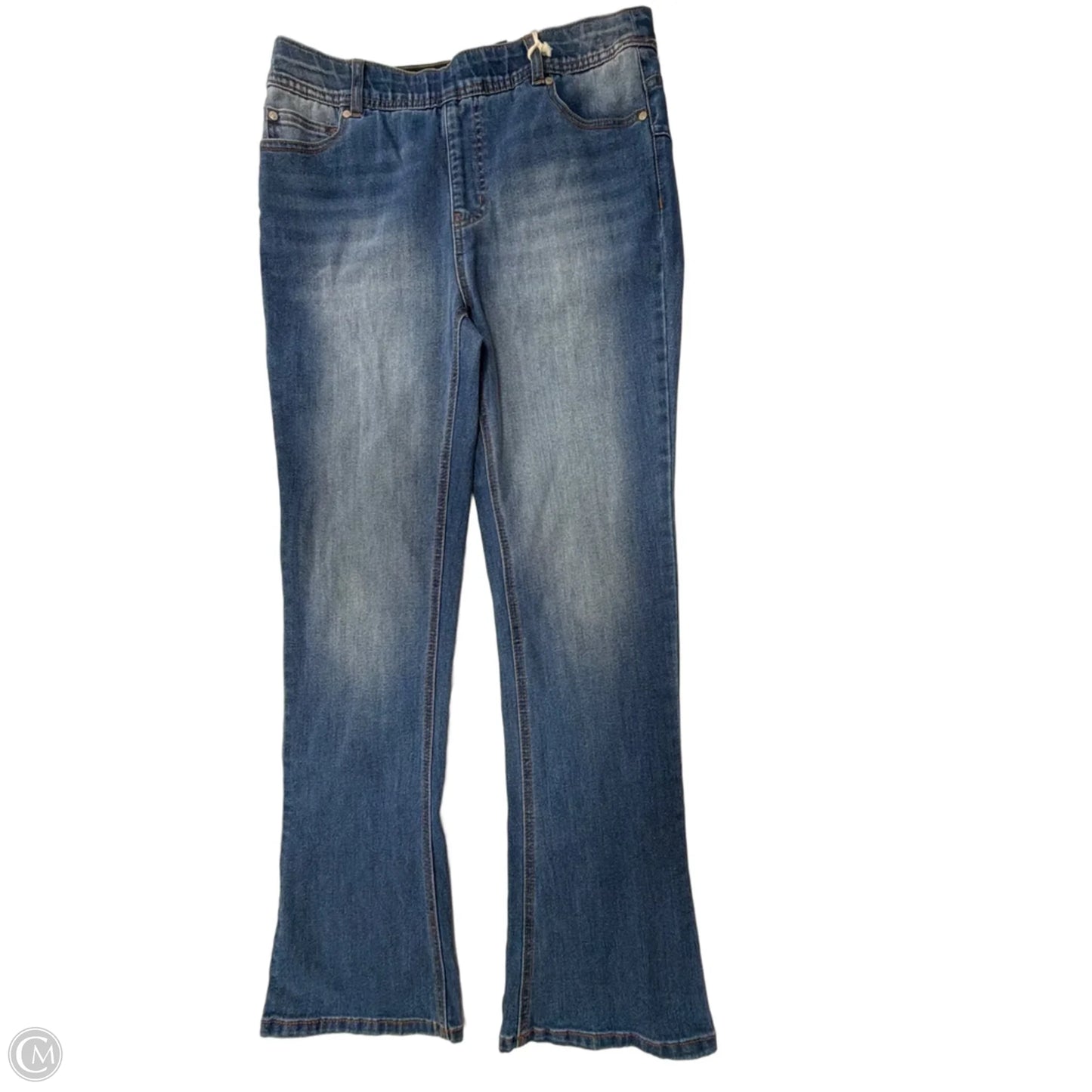 Jeans Straight By Cato In Blue Denim, Size: 10