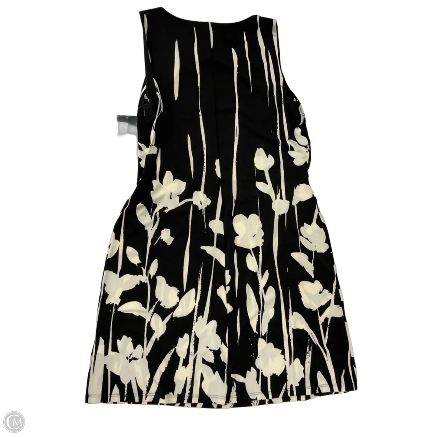 Dress Casual Short By American Living In Black & Cream, Size: L