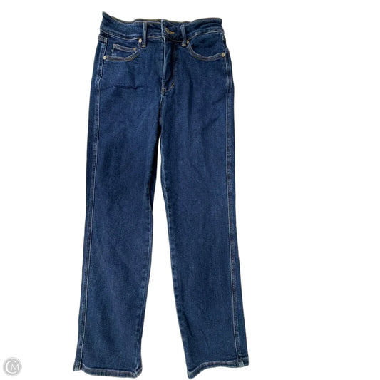Jeans Straight By Judy Blue In Blue Denim, Size: 6