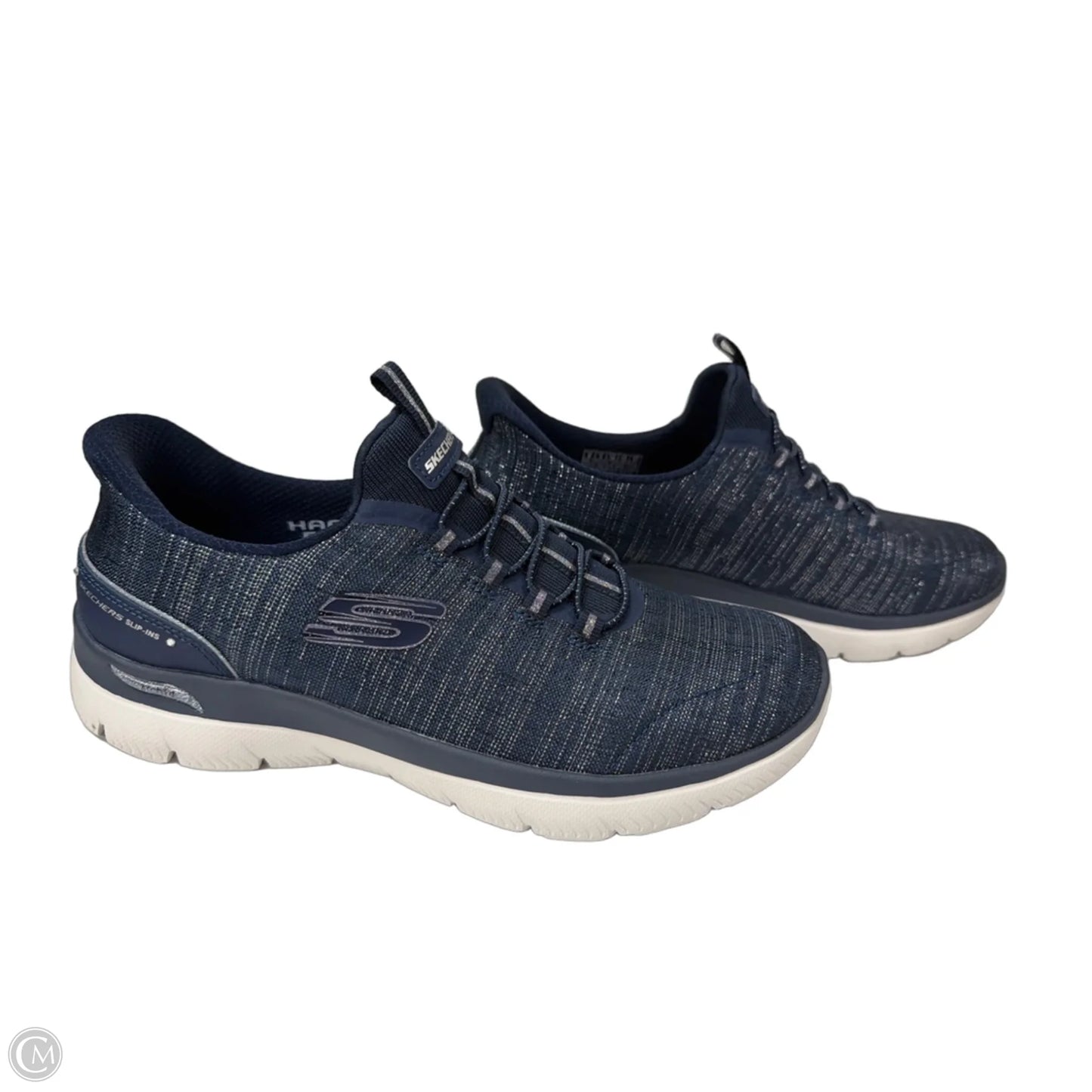 Shoes Athletic By Skechers In Blue, Size: 8