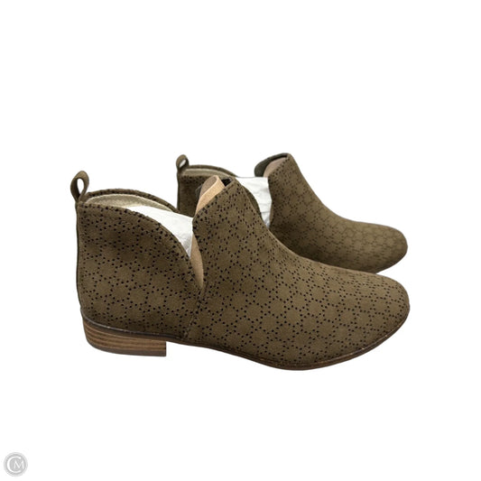 Boots Ankle Flats By Dr Scholls In Brown, Size: 6