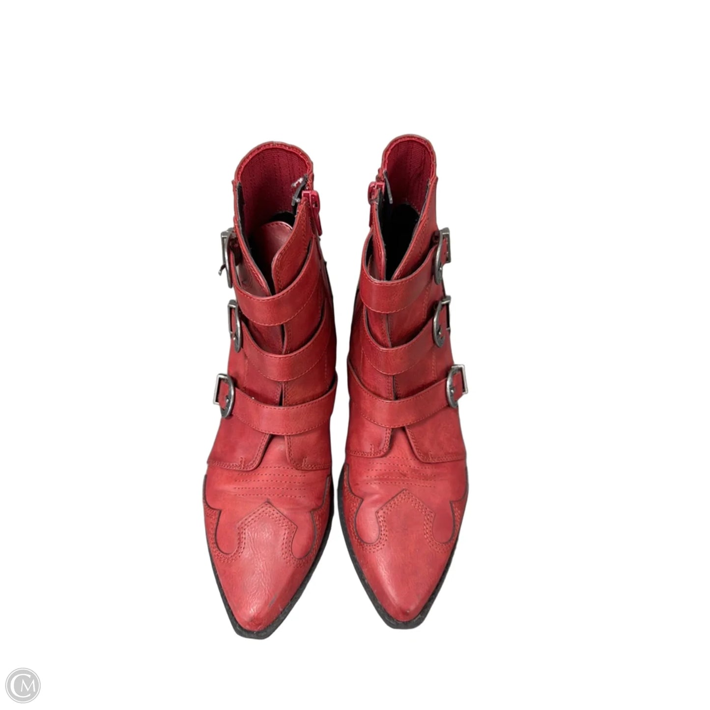 Boots Western By Indigo Rd In Red, Size: 8