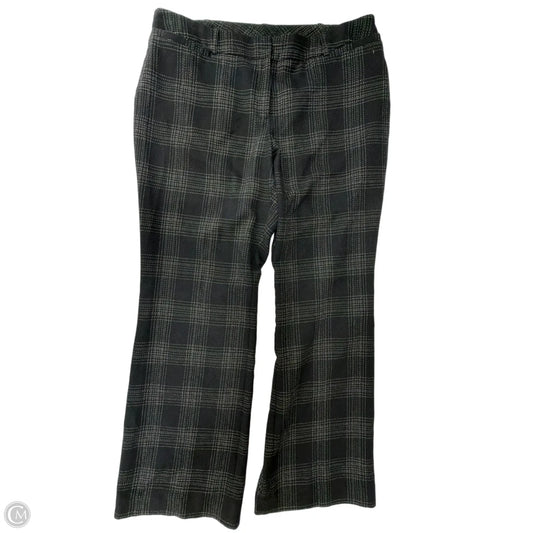 Pants Dress By Worthington In Plaid Pattern, Size: 14