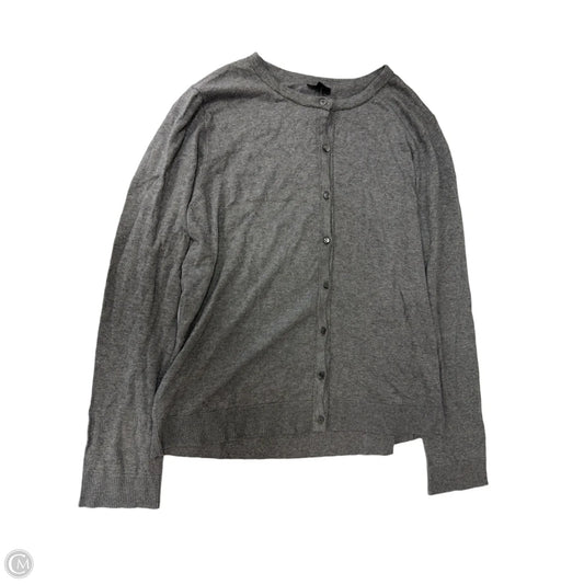 Cardigan By Ann Taylor In Grey, Size: 1x