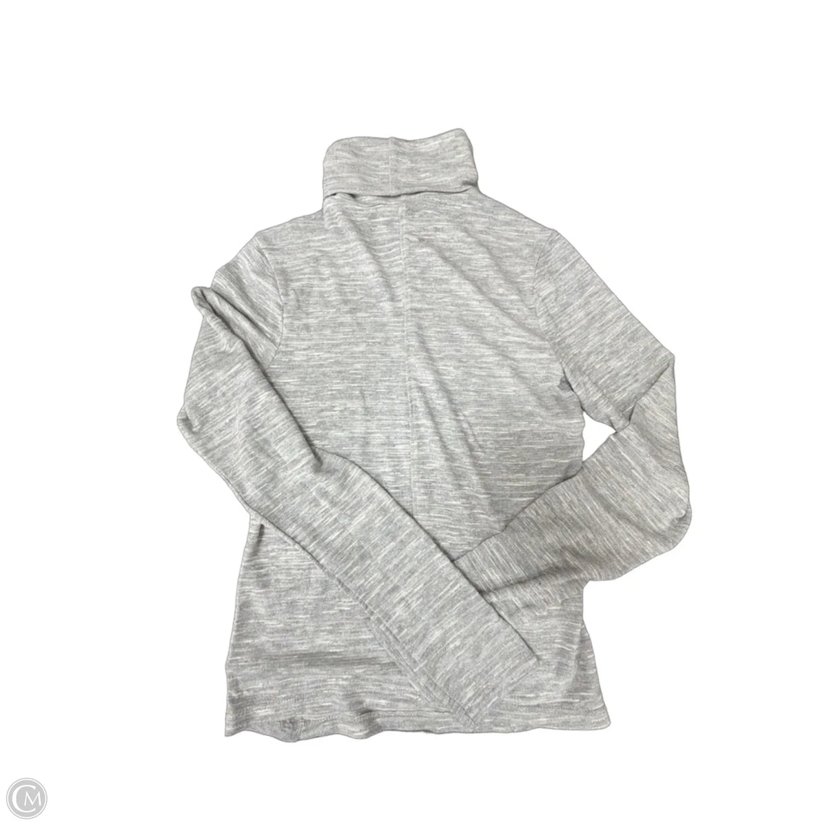 Top Long Sleeve By Universal Thread In Silver, Size: Xs