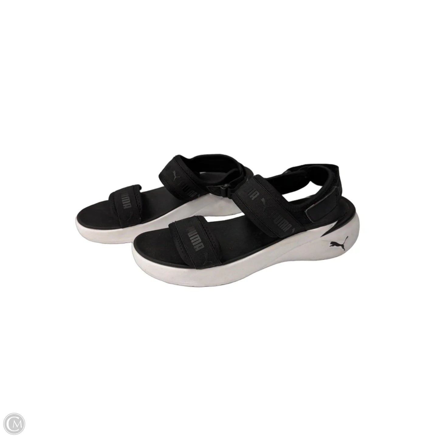 Sandals Sport By Puma In Black, Size: 7