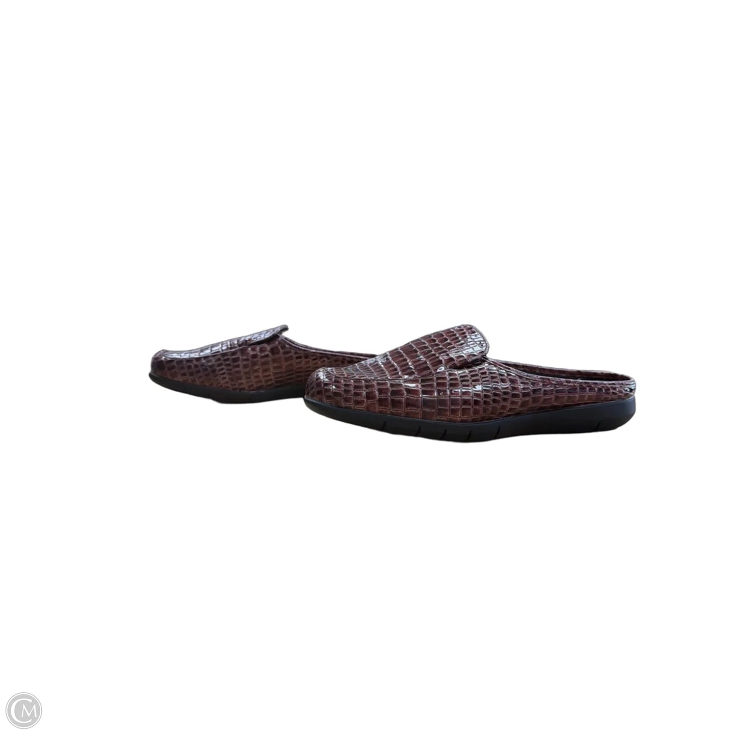 Shoes Flats By Comfortview In Maroon, Size: 8.5