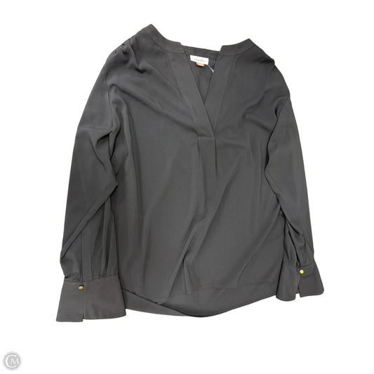 Top Long Sleeve By Calvin Klein In Black, Size: 2x