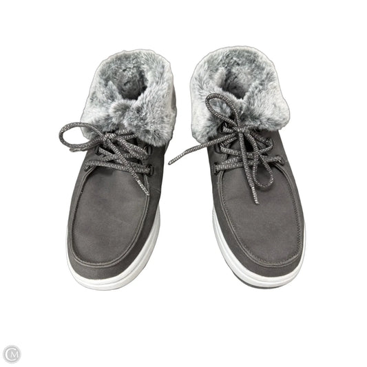 Boots Snow By Skechers In Grey, Size: 10