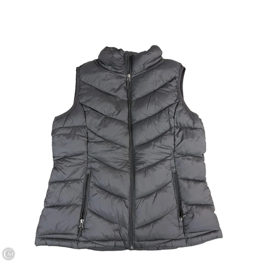 Vest Puffer & Quilted By Charter Club In Black, Size: L