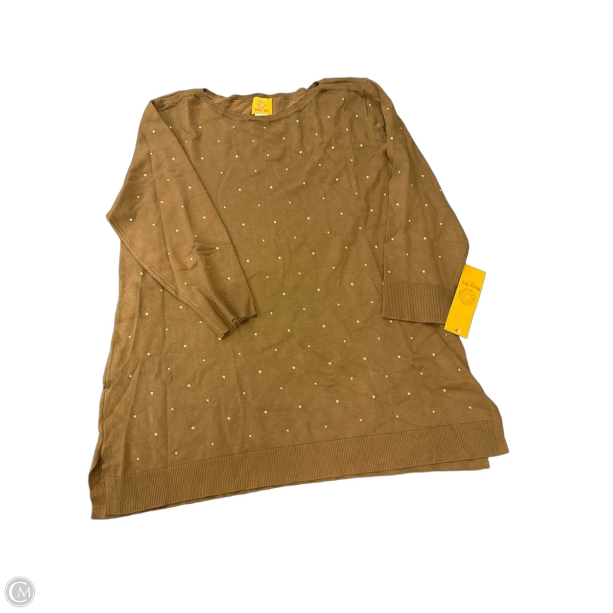 Sweater By Ruby Rd In Brown, Size: L