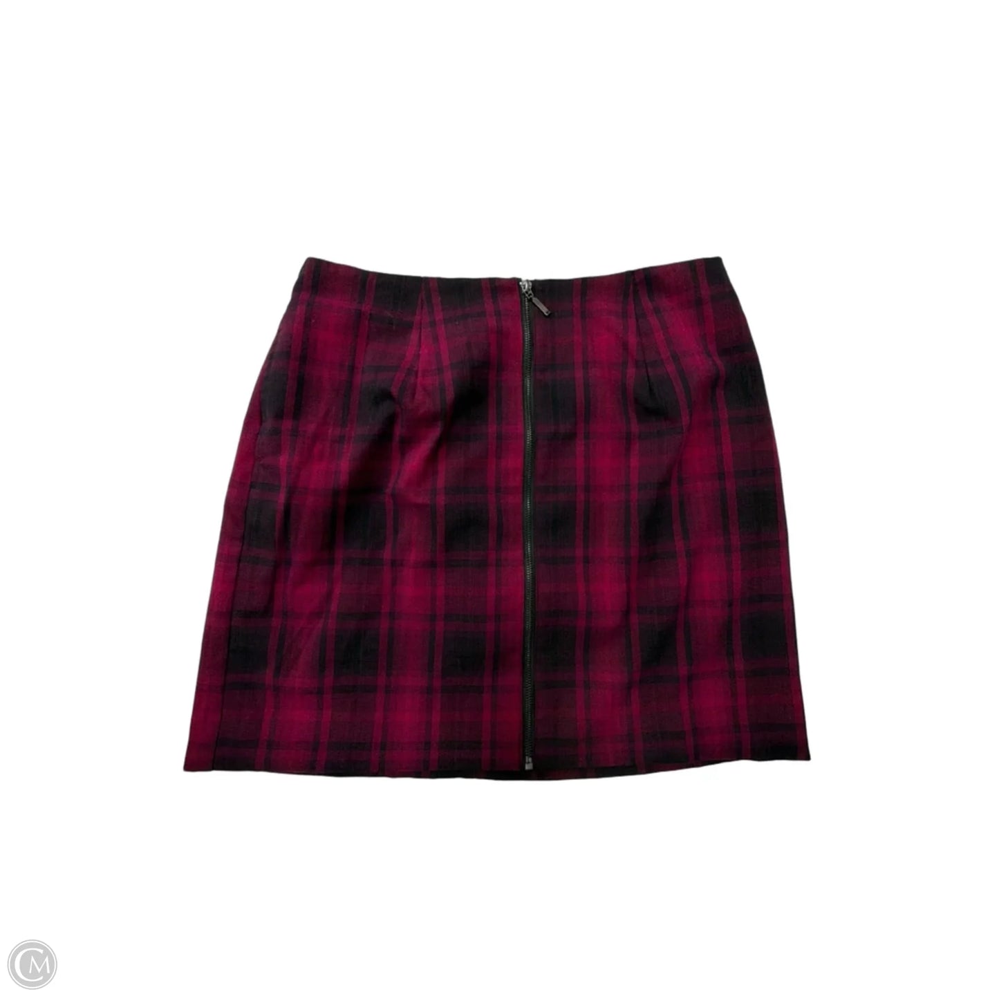Skirt Mini & Short By Torrid In Black & Pink, Size: L