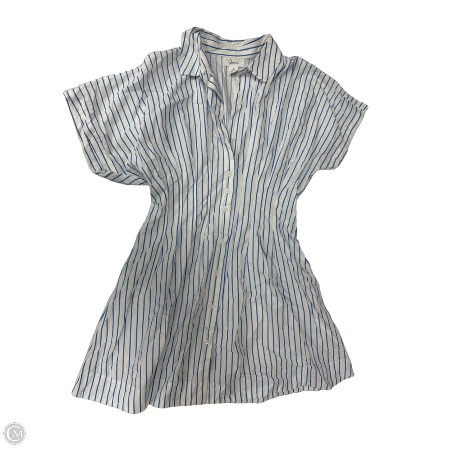 Dress Casual Short By Japna In Striped Pattern, Size: S