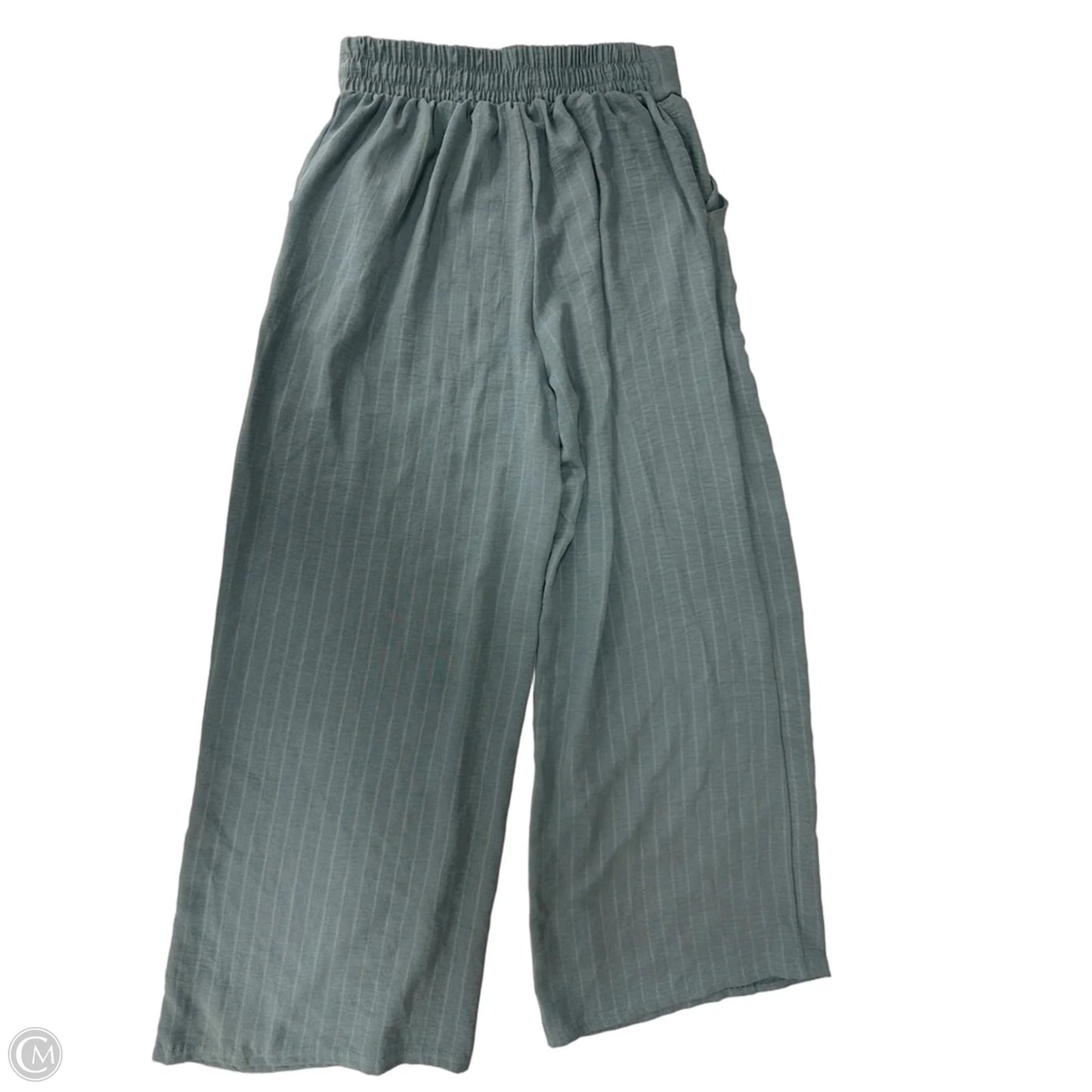 Pants Linen By Clothes Mentor In Aqua, Size: 4