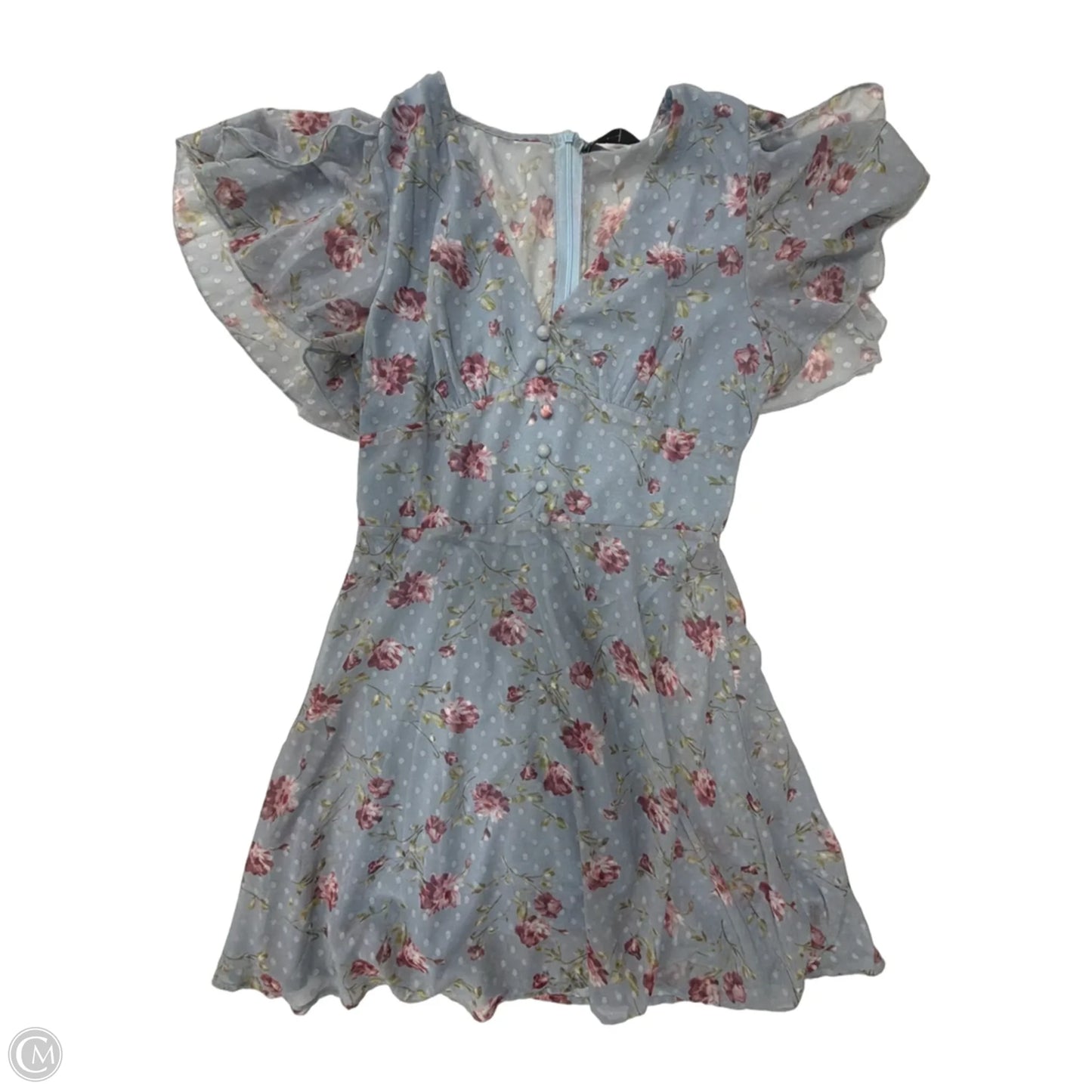 Dress Casual Short By Shein In Blue, Size: M