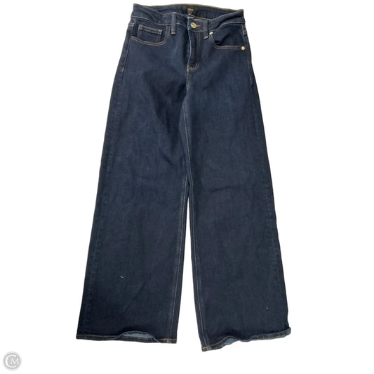 Jeans Wide Leg By Quince In Blue Denim, Size: 2