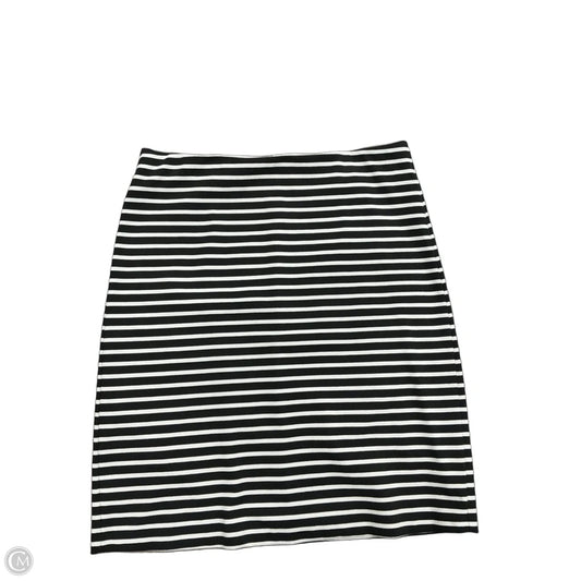Skirt Midi By Old Navy In Striped Pattern, Size: M