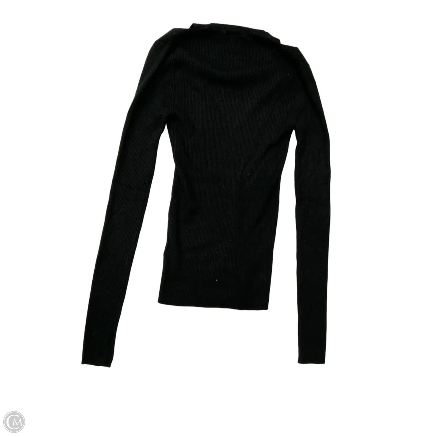 Top Long Sleeve By Express In Black, Size: Xs