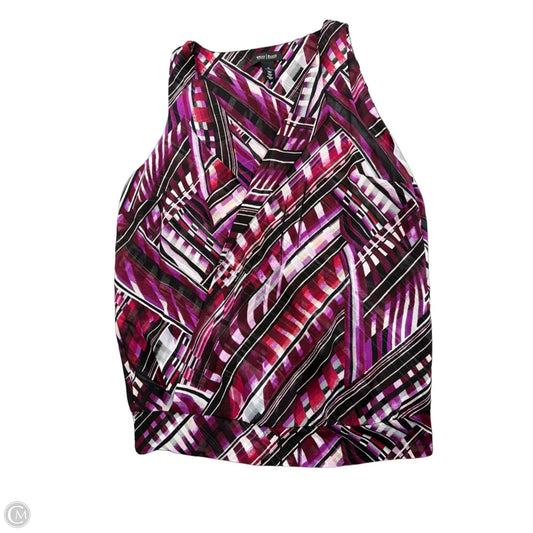 Top Sleeveless By White House Black Market In Purple, Size: M