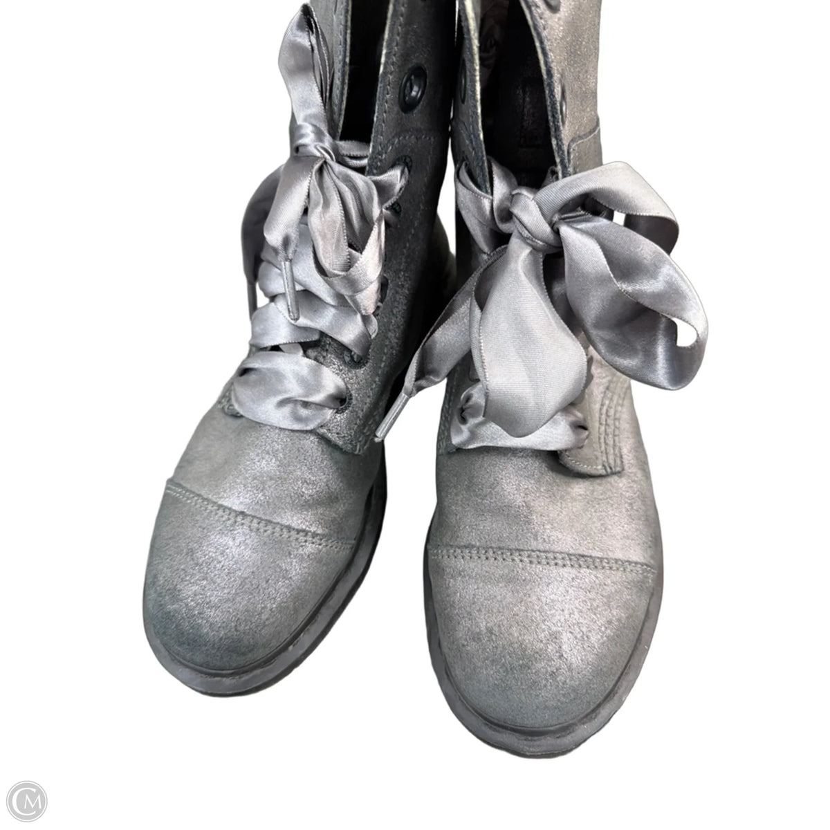 Boots Designer By Dr Martens In Grey, Size: 9