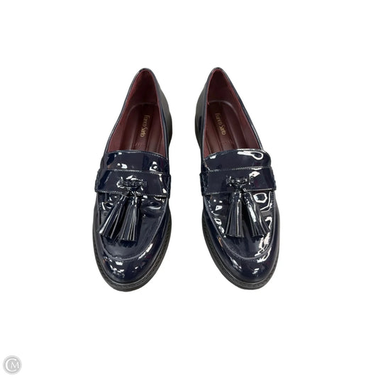 Shoes Flats By Franco Sarto In Navy, Size: 9