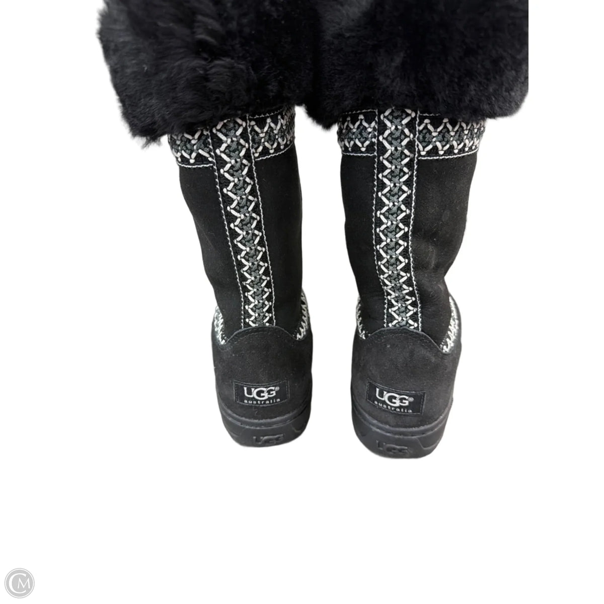Boots Designer By Ugg In Black, Size: 7