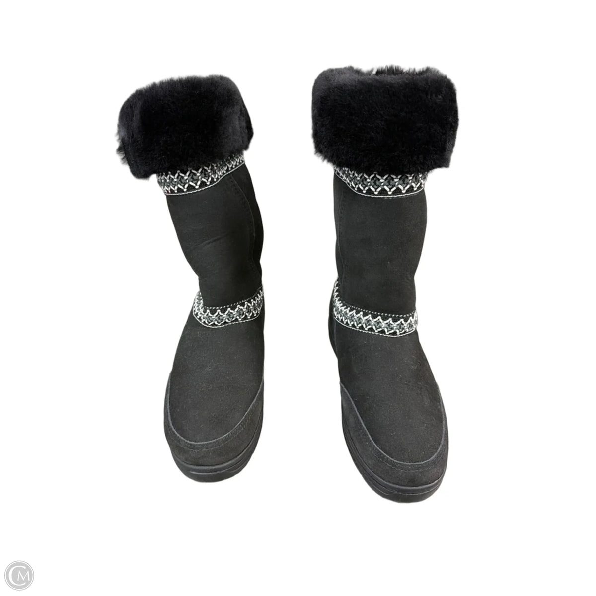 Boots Designer By Ugg In Black, Size: 7