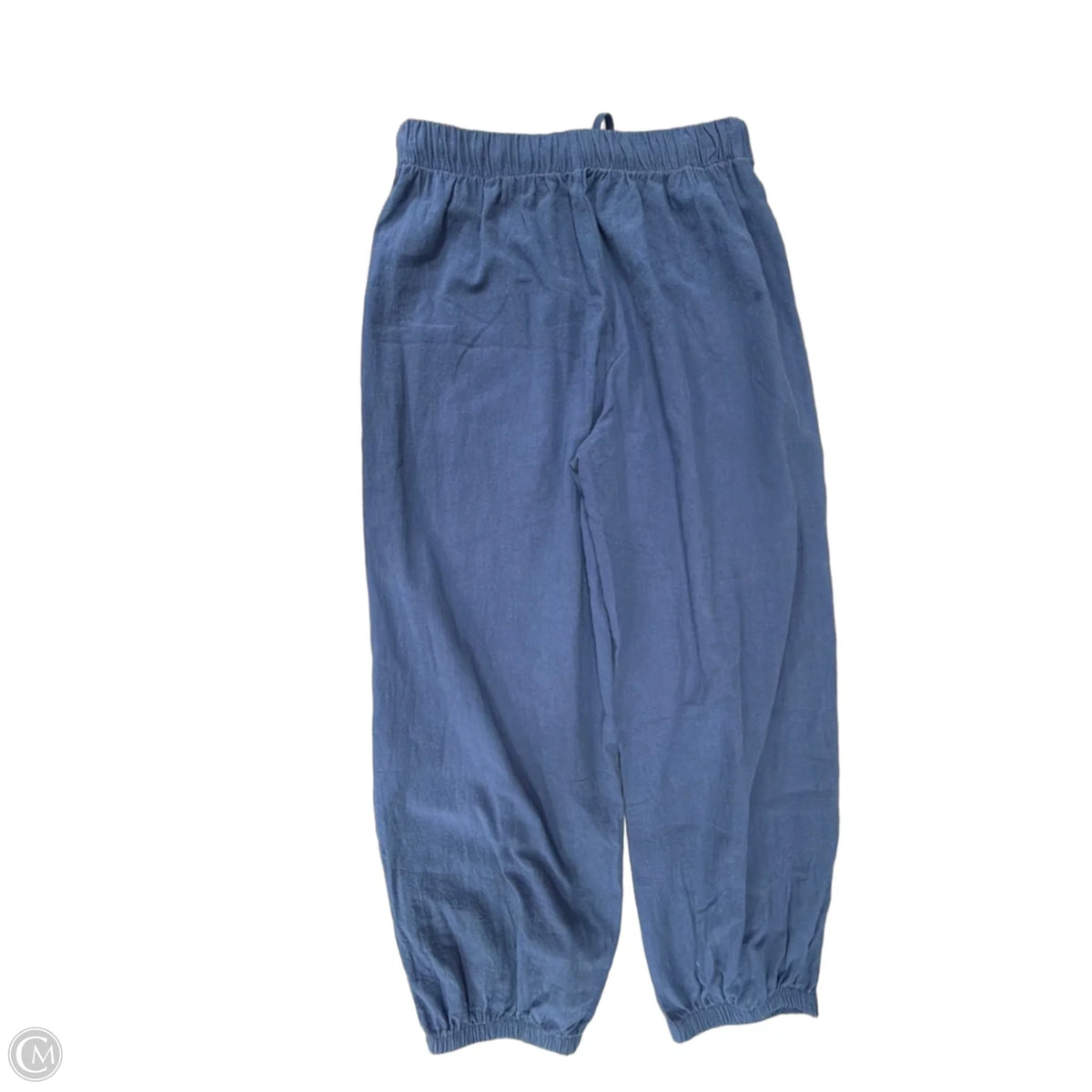 Pants Linen By Clothes Mentor In Blue, Size: 4