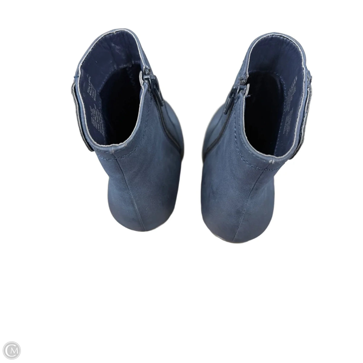 Boots Ankle Heels By Apt 9 In Blue, Size: 7.5