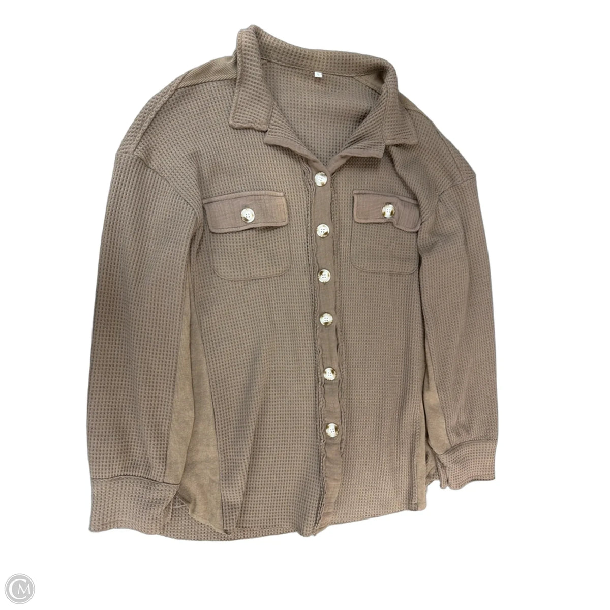 Jacket Other By Clothes Mentor In Brown, Size: L