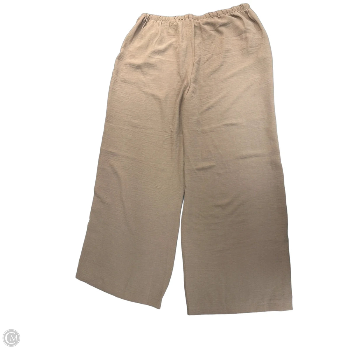 Pants Wide Leg By Sampeel In Brown, Size: Xl