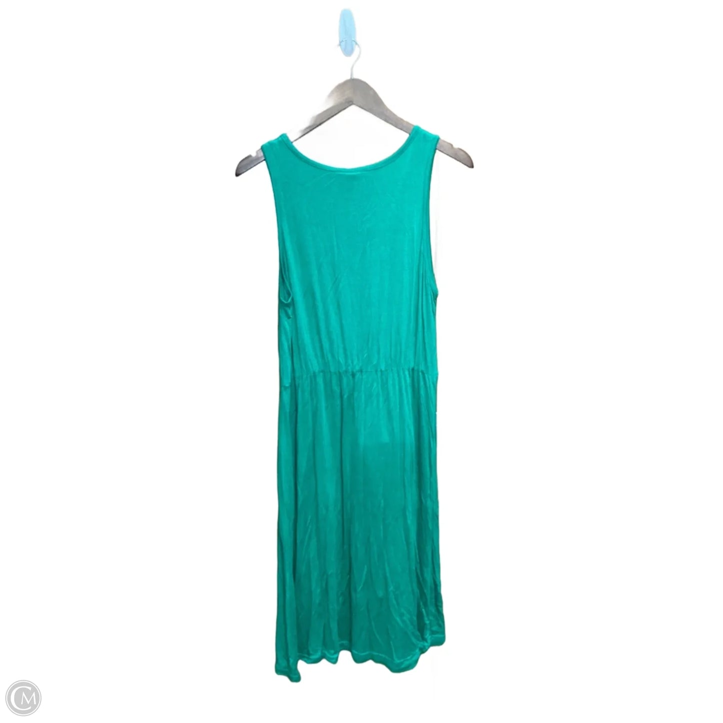 Dress Casual Midi By Clothes Mentor In Green, Size: L
