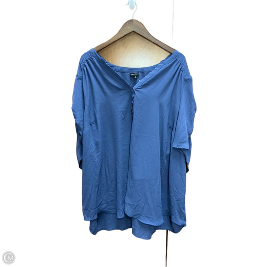 Top Short Sleeve By Torrid In Blue, Size: 6