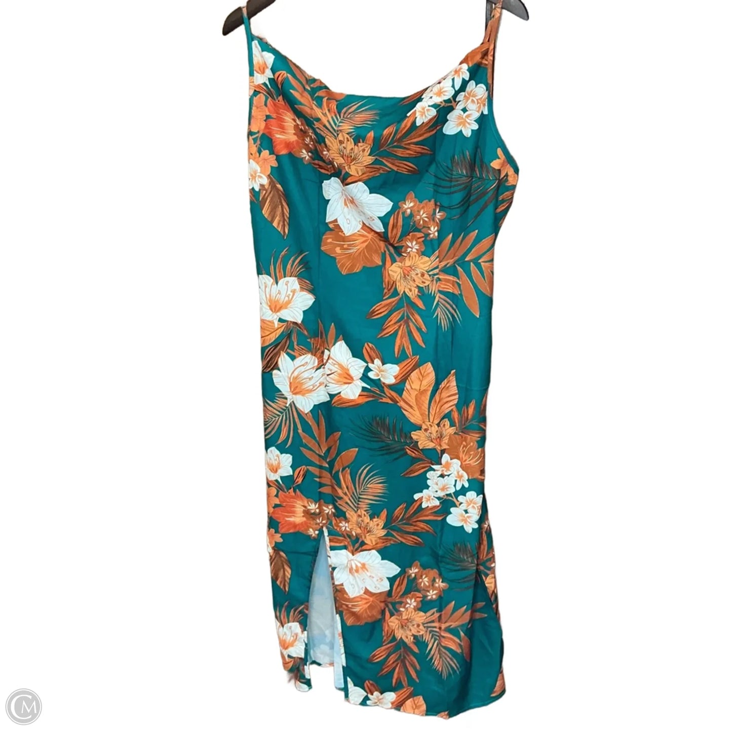 Dress Casual Maxi By Shein In Green, Size: Xl