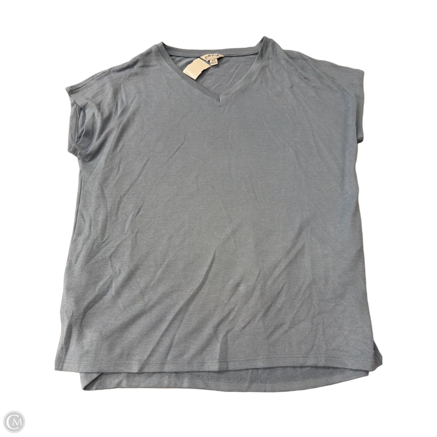 Top Short Sleeve By Orvis In Blue, Size: M
