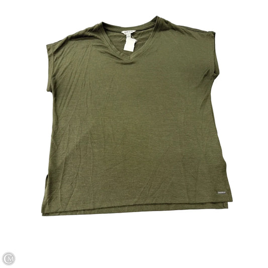 Top Short Sleeve By Orvis In Green, Size: M
