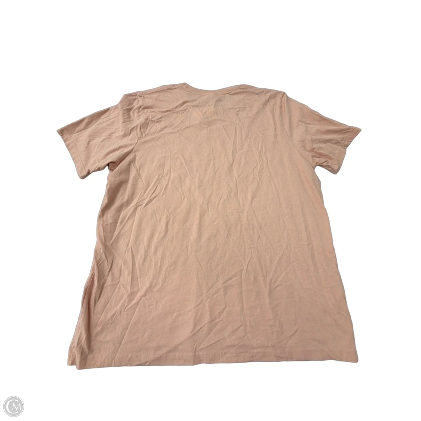 Top Short Sleeve By Canvas In Pink, Size: 3x