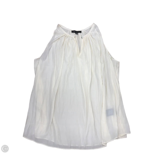 Top Short Sleeve By Catherine Malandrino In Cream, Size: 2x